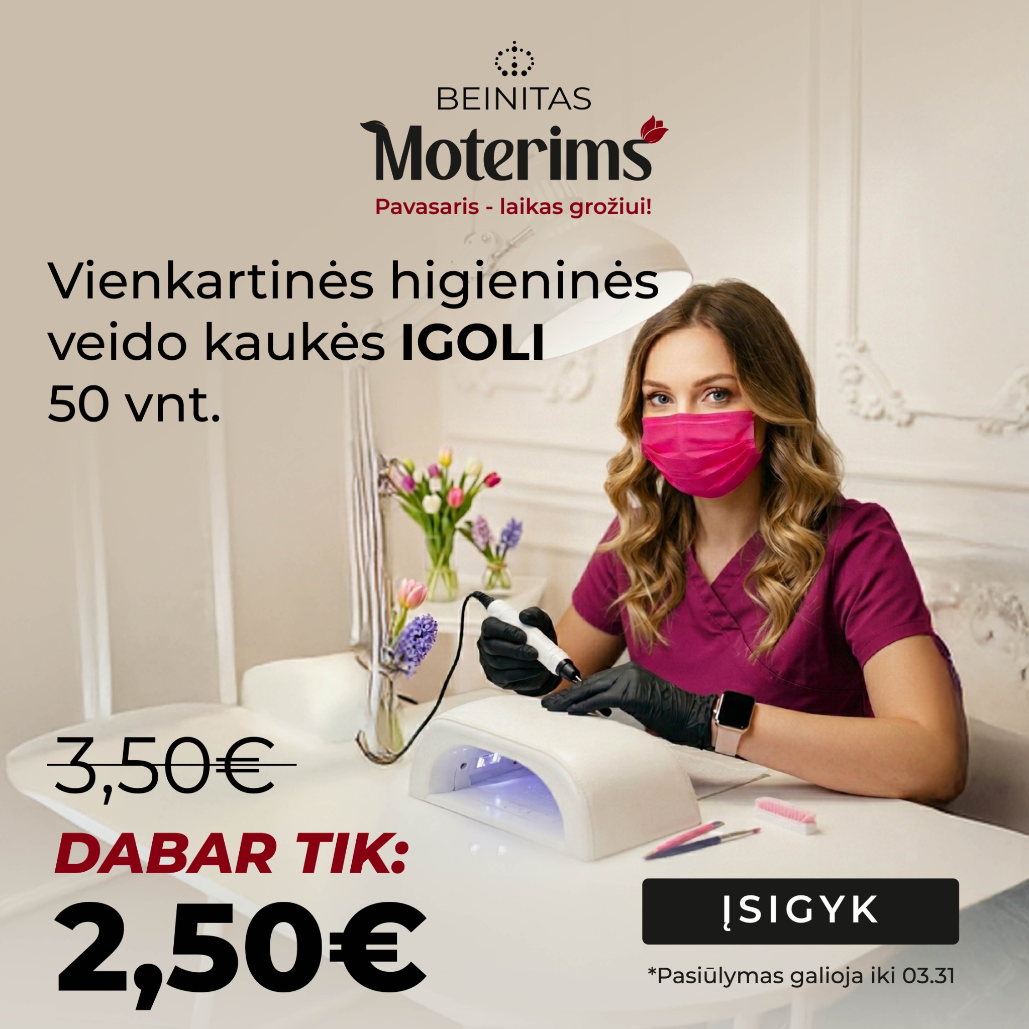 Beinitas Facebook ad