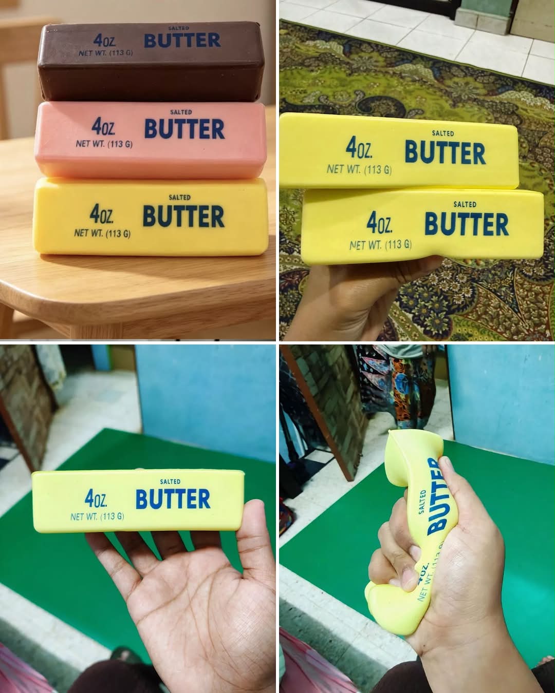 Barang Rare Facebook ad: 24H Fast Shipping Office Desk Stress Relief Butter Squishy…