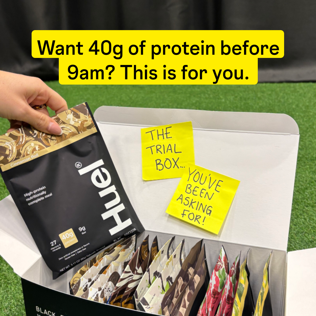Huel Facebook ad