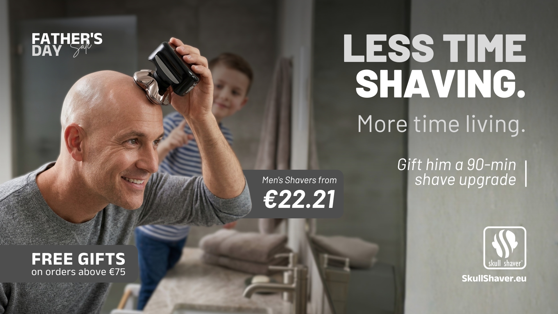 Skull Shaver UK Facebook ad from May 5, 2026