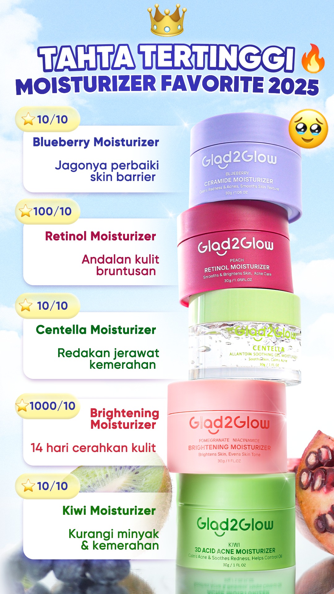 Glad 2 Glow-Indonesia Facebook ad