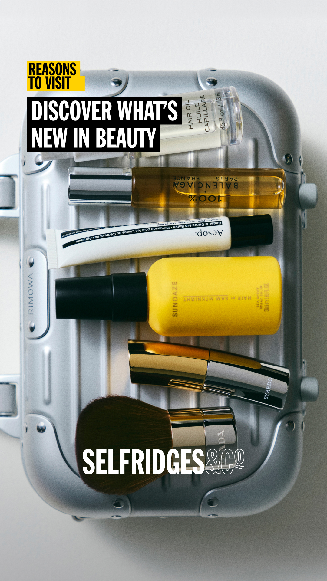 Selfridges Facebook ad from Aug 14, 2026