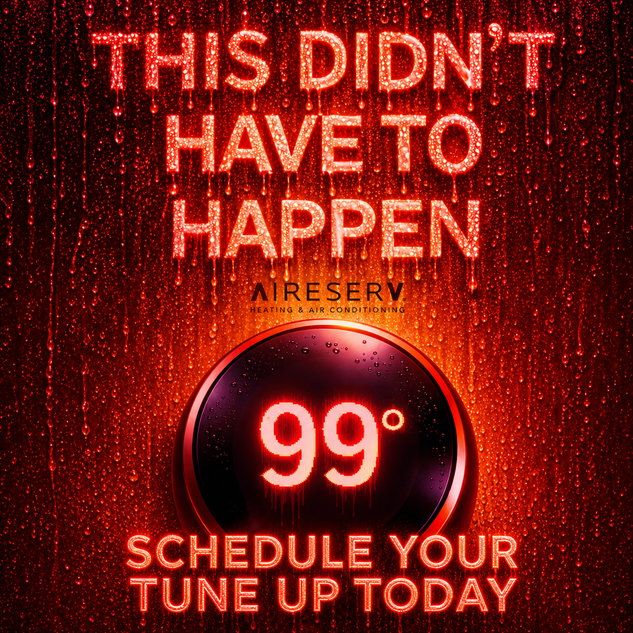 Aire Serv of East Valley Facebook ad: Schedule Your Tune-Up Today