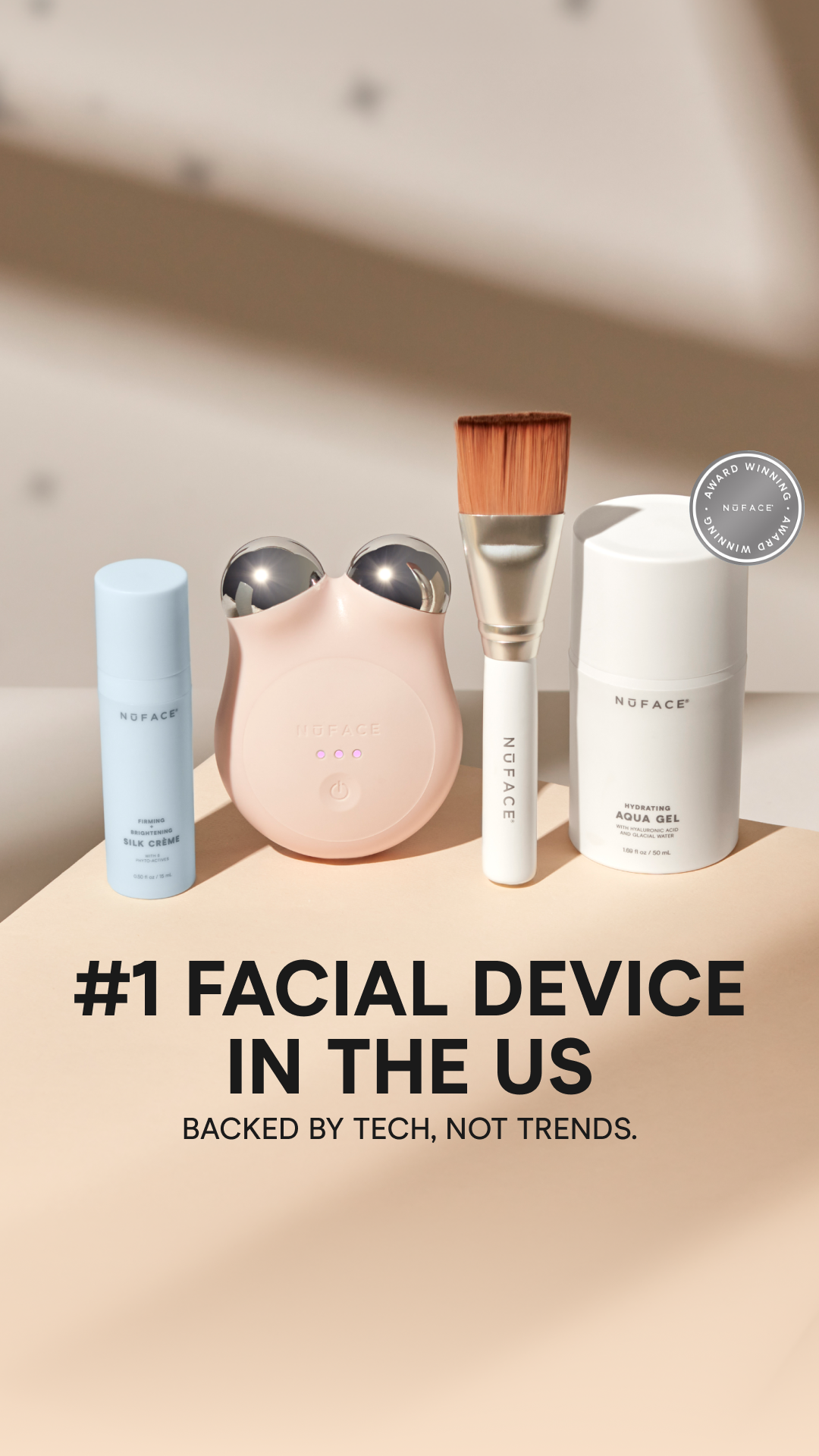NuFACE Facebook ad