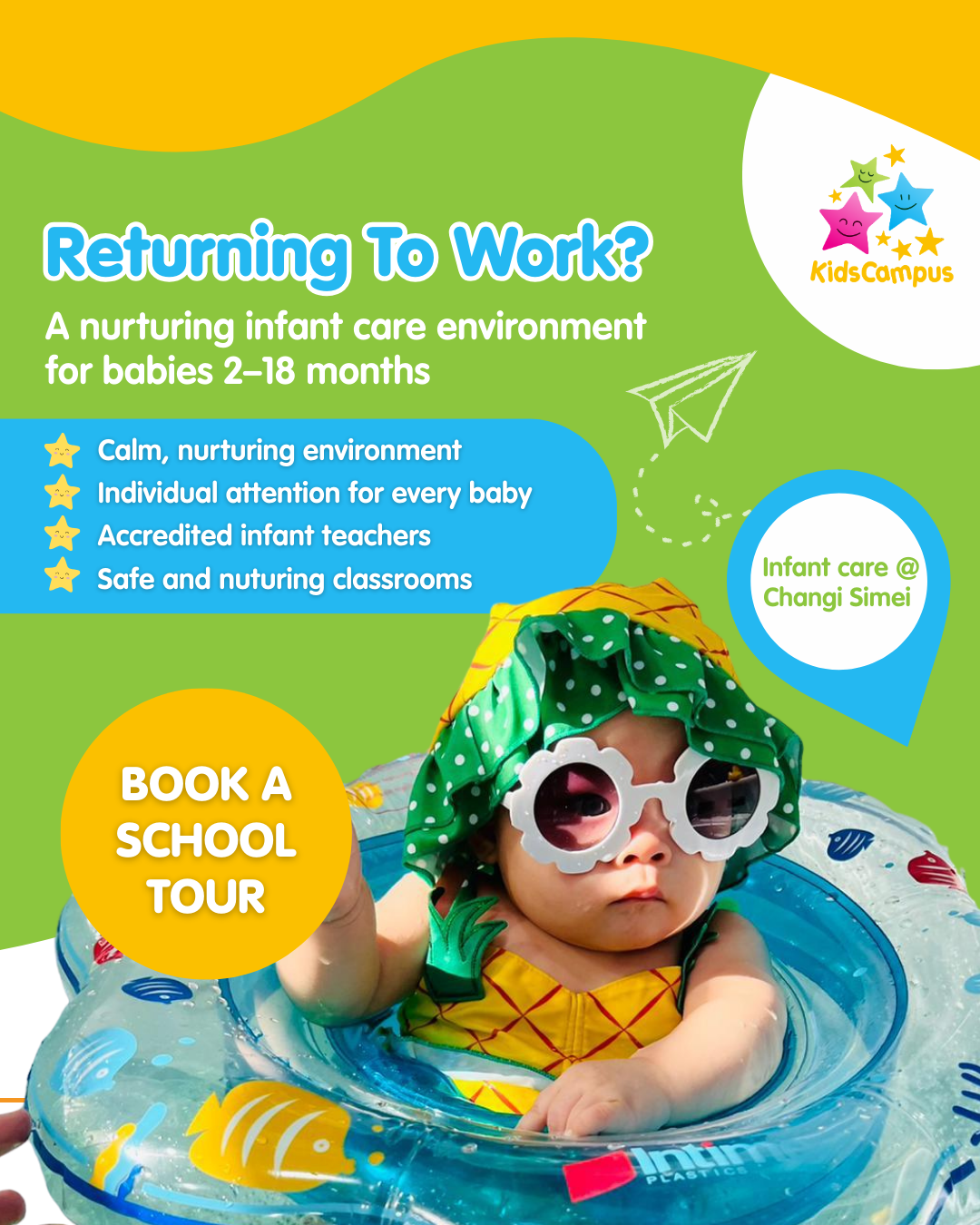 KidsCampus Group Facebook ad: KidsCampus Preschool