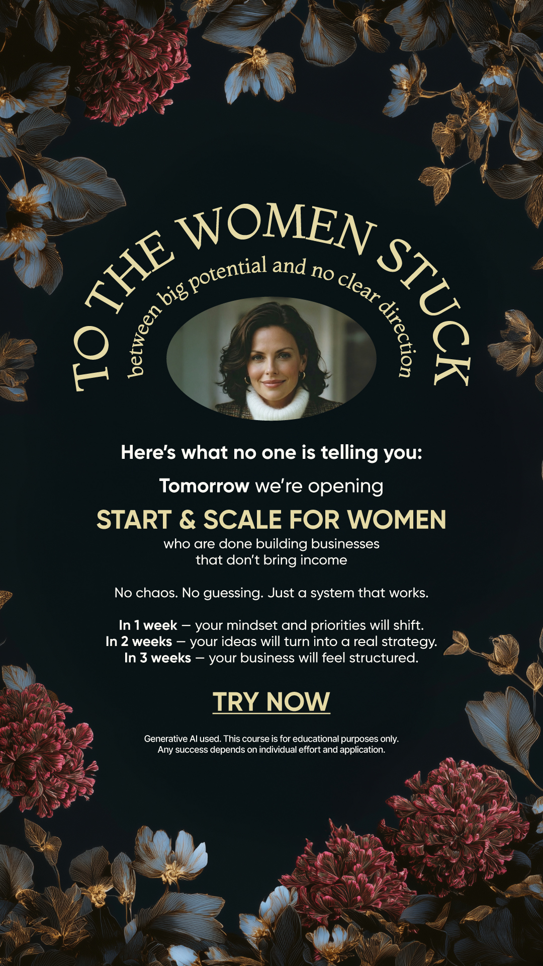 Tori Business Growth Facebook ad