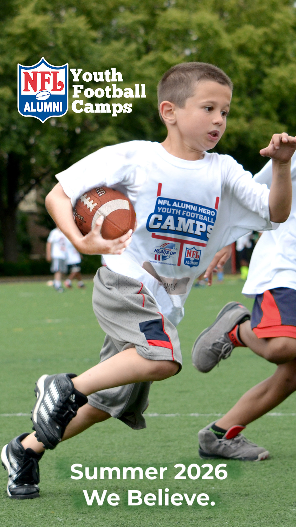 New York NFL Alumni Youth Football Camps Facebook ad