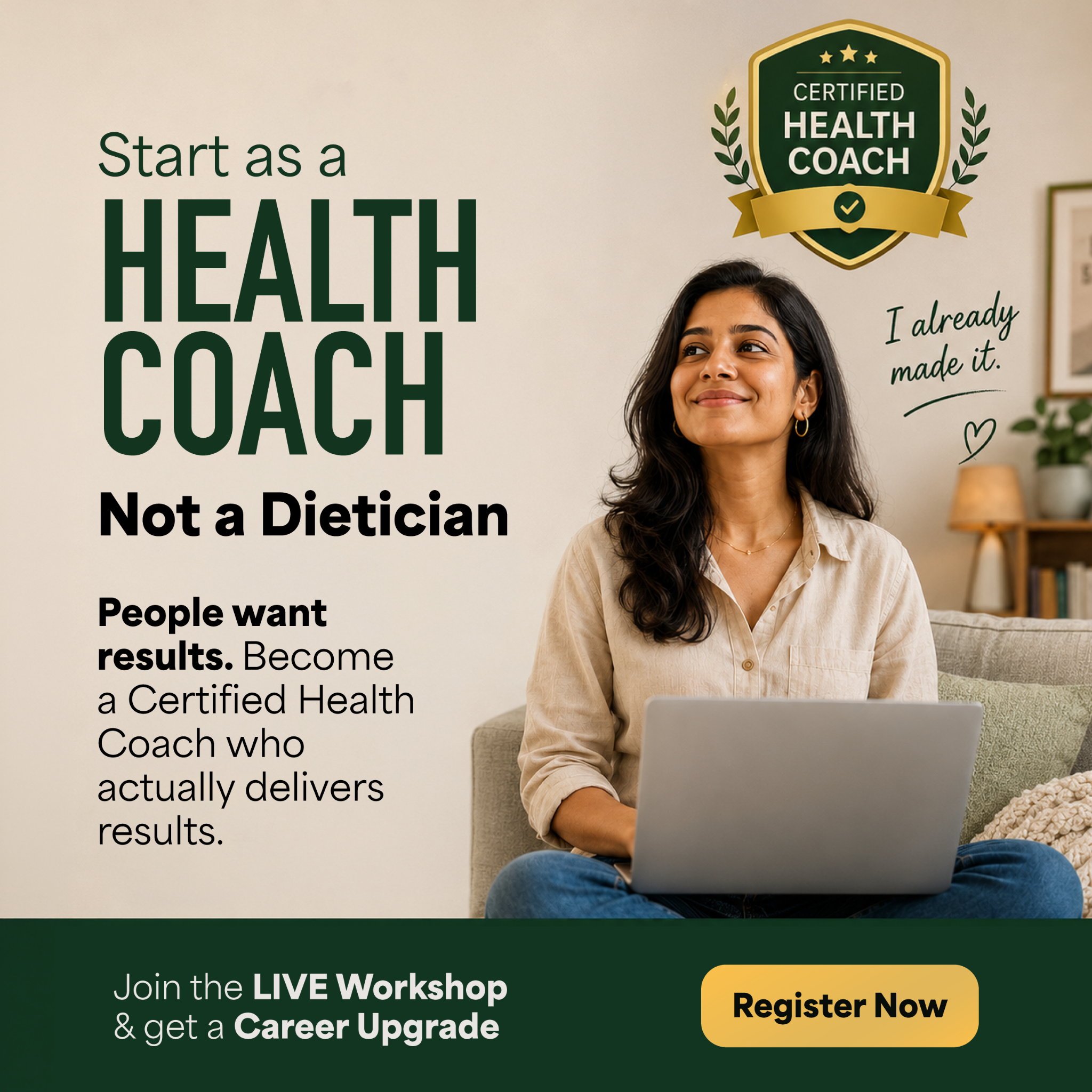 Healthyfy Institute Facebook ad