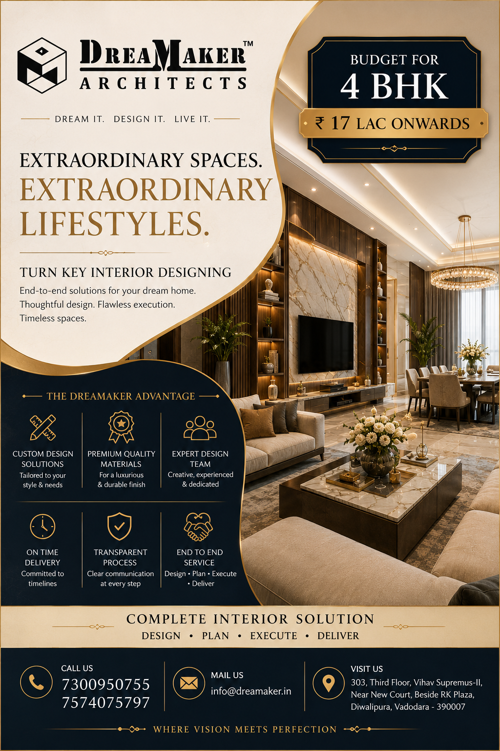 DreaM MakeR Architects Facebook ad from May 26, 2026