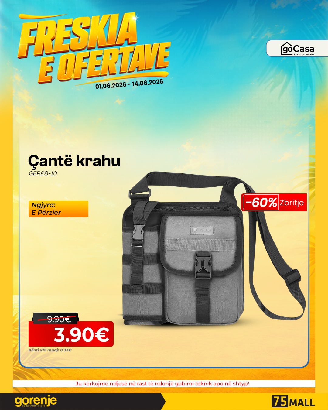 Gorenje Department Store Facebook ad