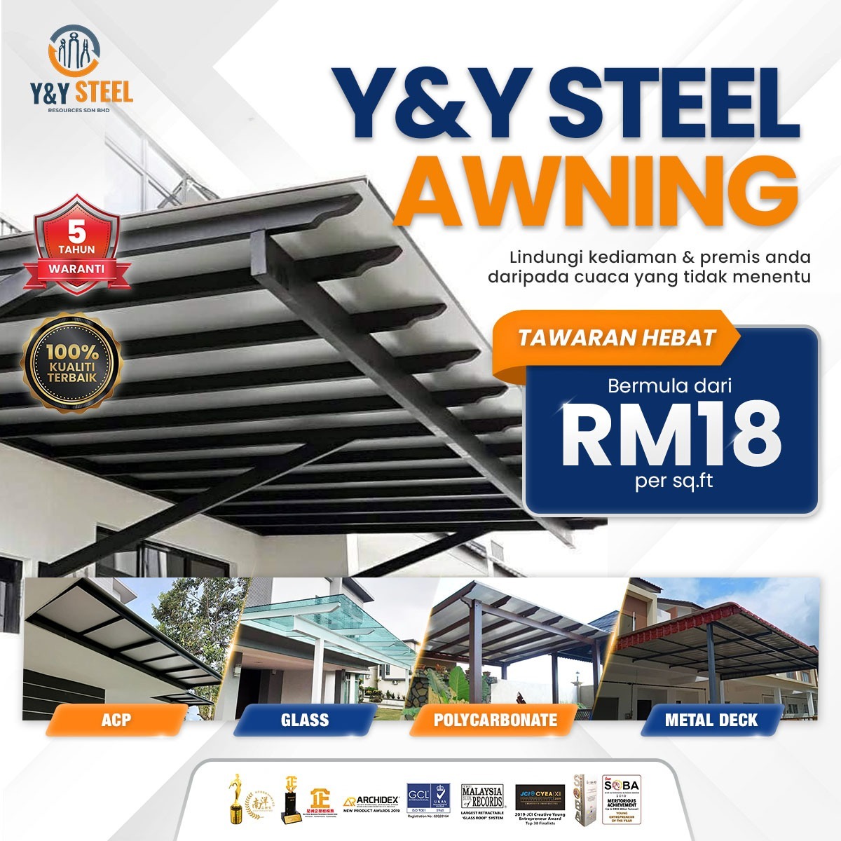 Y&Y steel resources sdn bhd Facebook ad