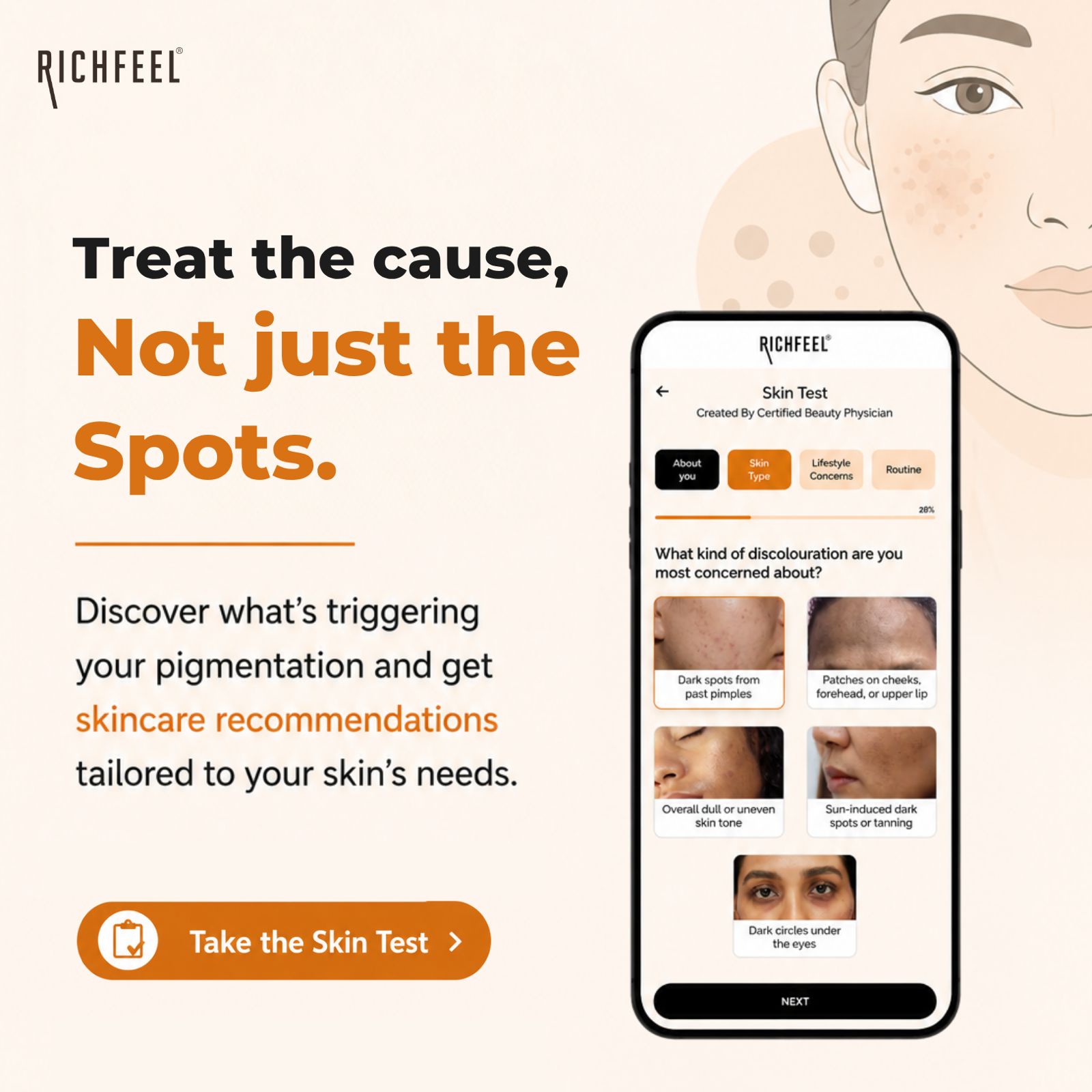 Richfeel Personal Care Facebook ad