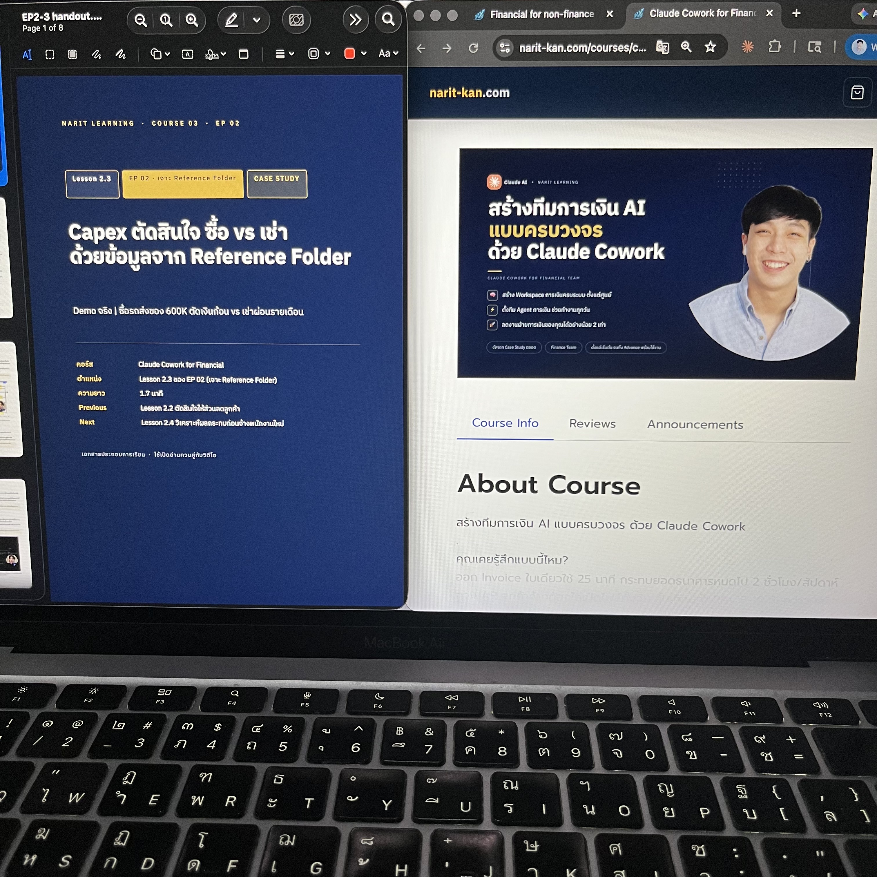 Narit Learning Facebook ad