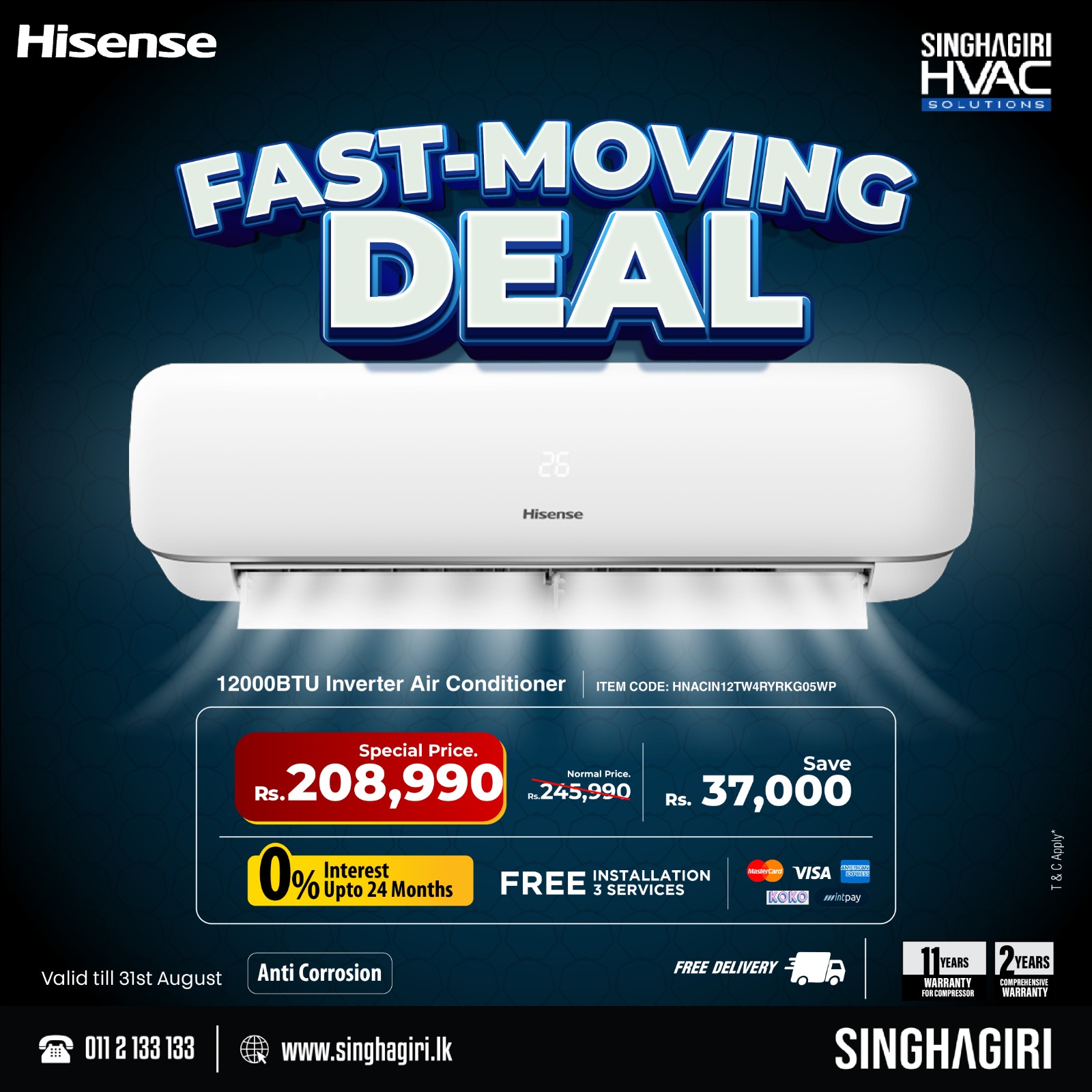 Singhagiri Facebook ad