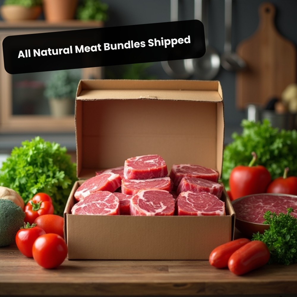SearchLogik Beacon Facebook ad: All Natural Meat Bundles Shipped!