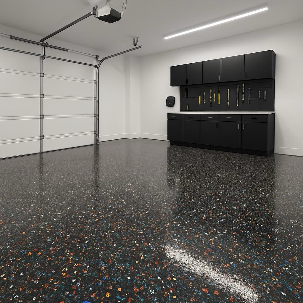 Flex Innovations Facebook ad: Flex Innovations is an Epoxy flooring and Sports…
