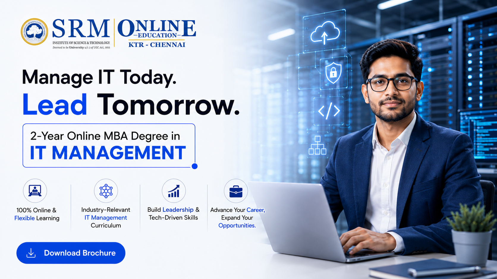 SRM Online Education Facebook ad