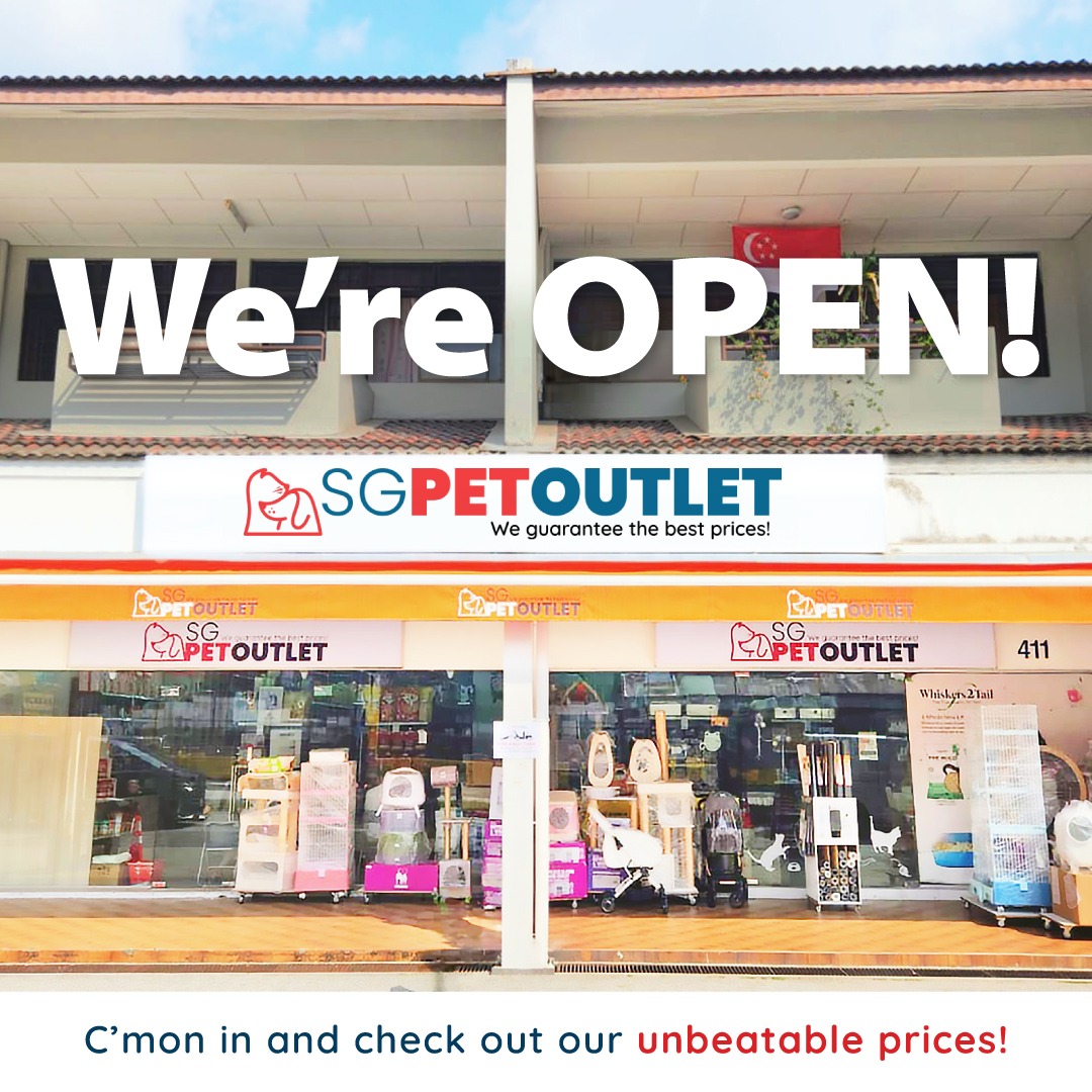 SG Pet Outlet Facebook ad: Unbeatable Prices
