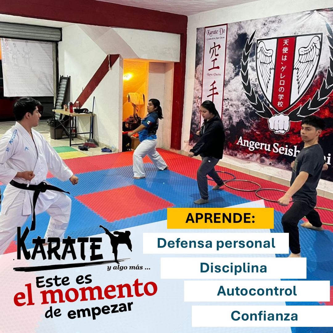 Karate Angeru Seishi Kai La joya Facebook ad: ¡Primera clase GRATIS!
