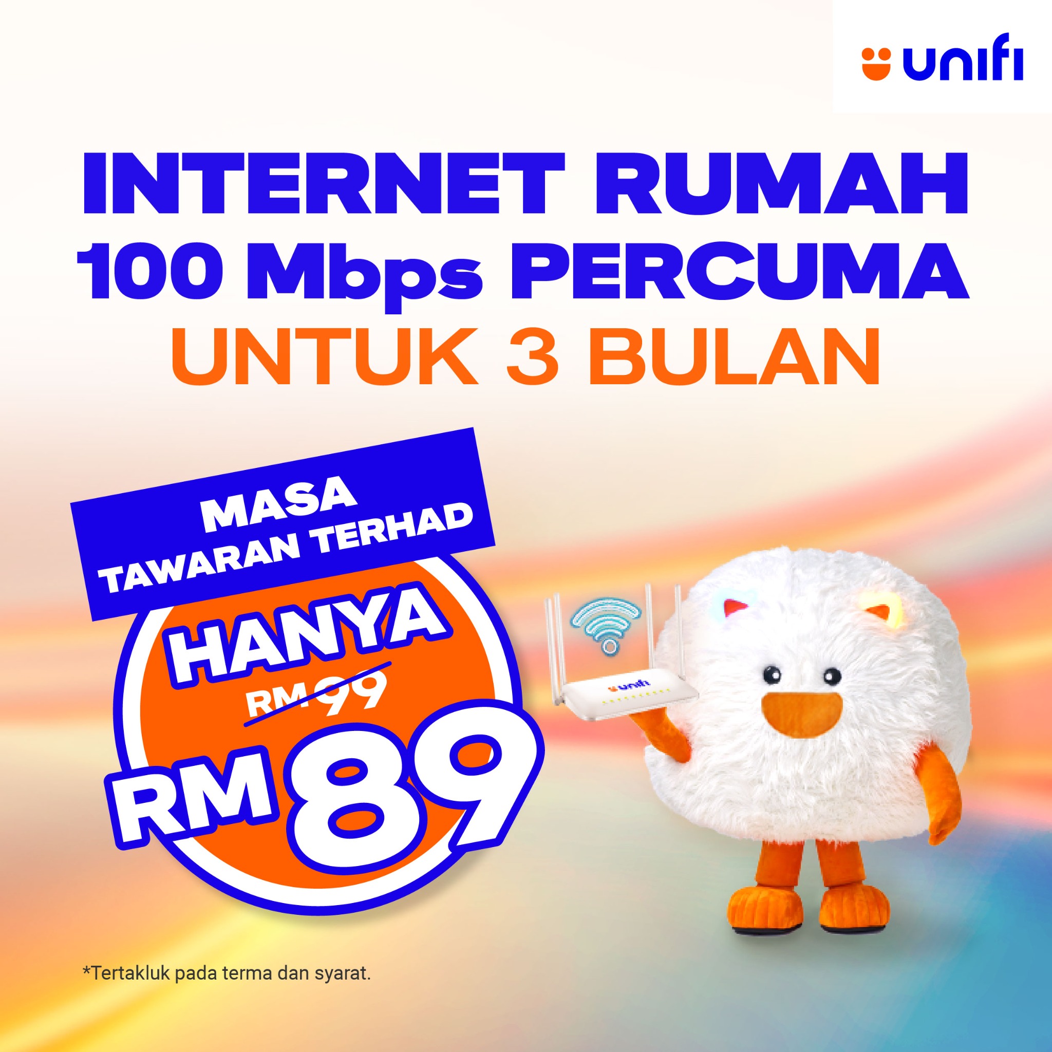 Unifi Facebook ad