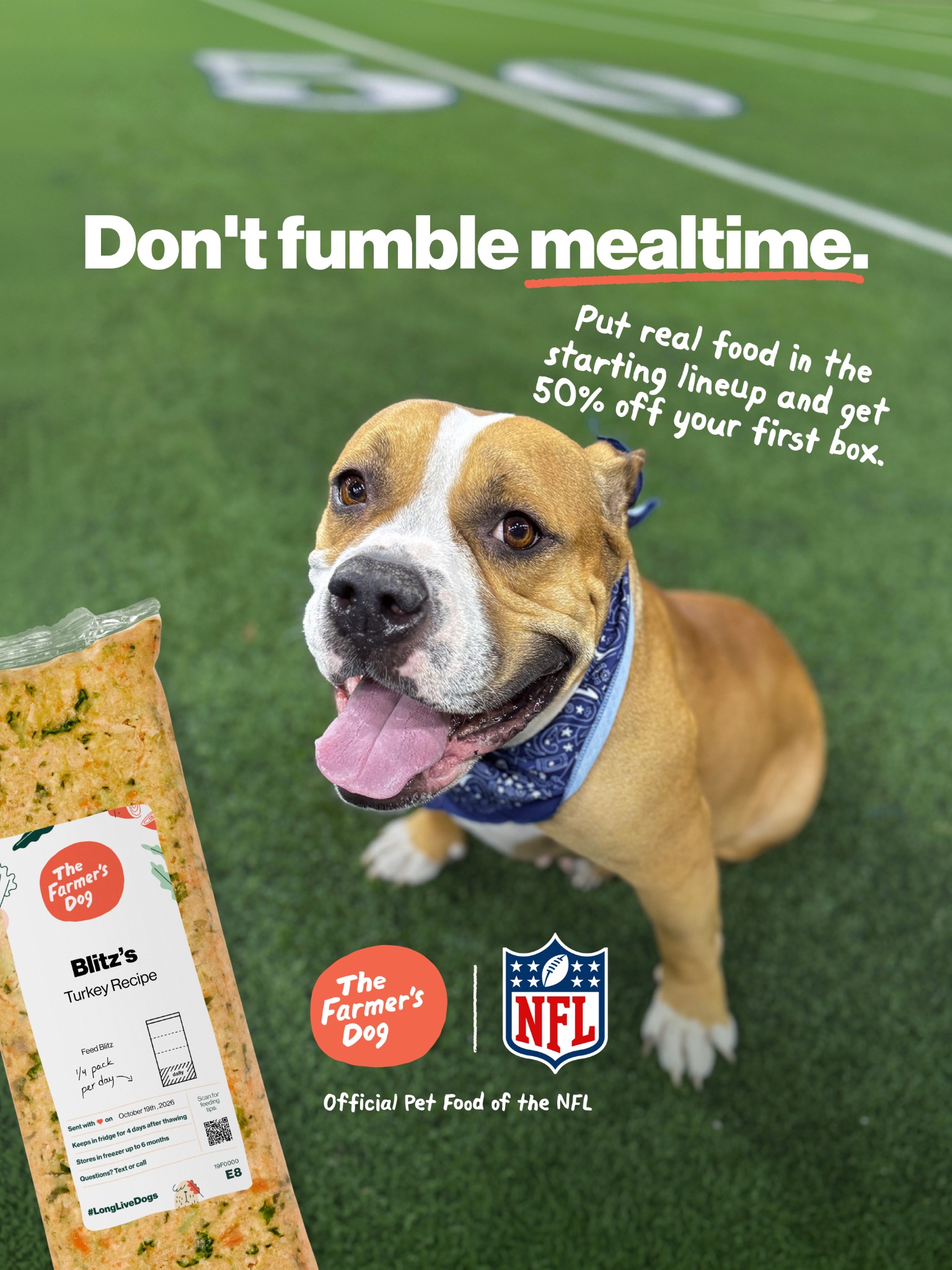 The Farmer's Dog Facebook ad
