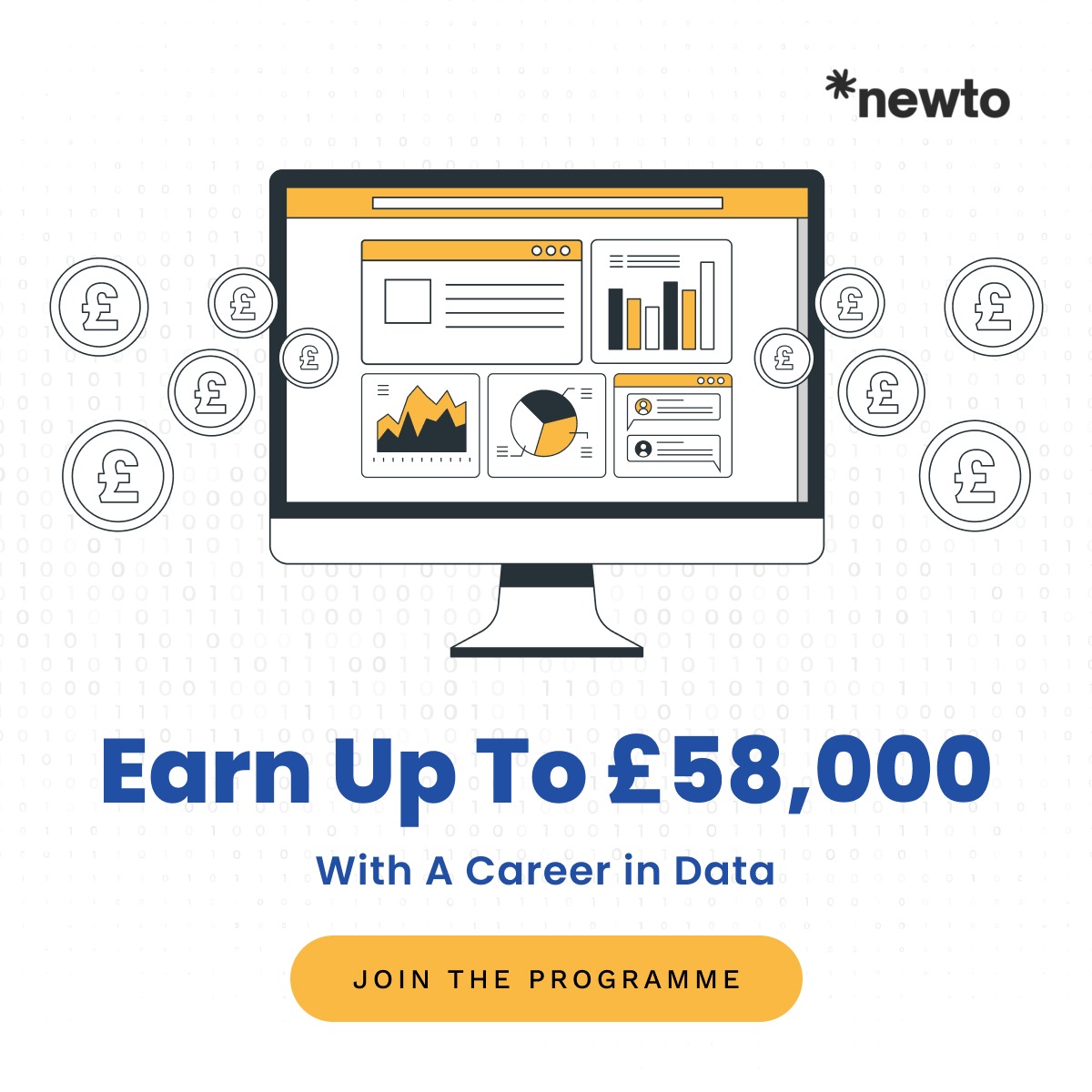 Newto Training Facebook ad
