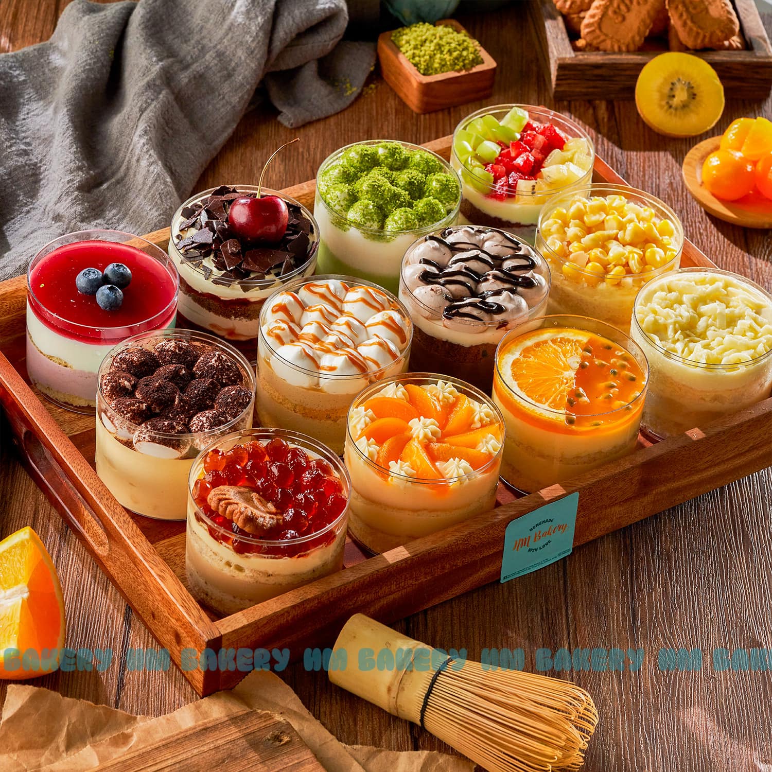 𝐇𝐌 𝐁𝐚𝐤𝐞𝐫𝐲 - Homemade with love Facebook ad: BÁNH MOUSSE - BÁNH KEM