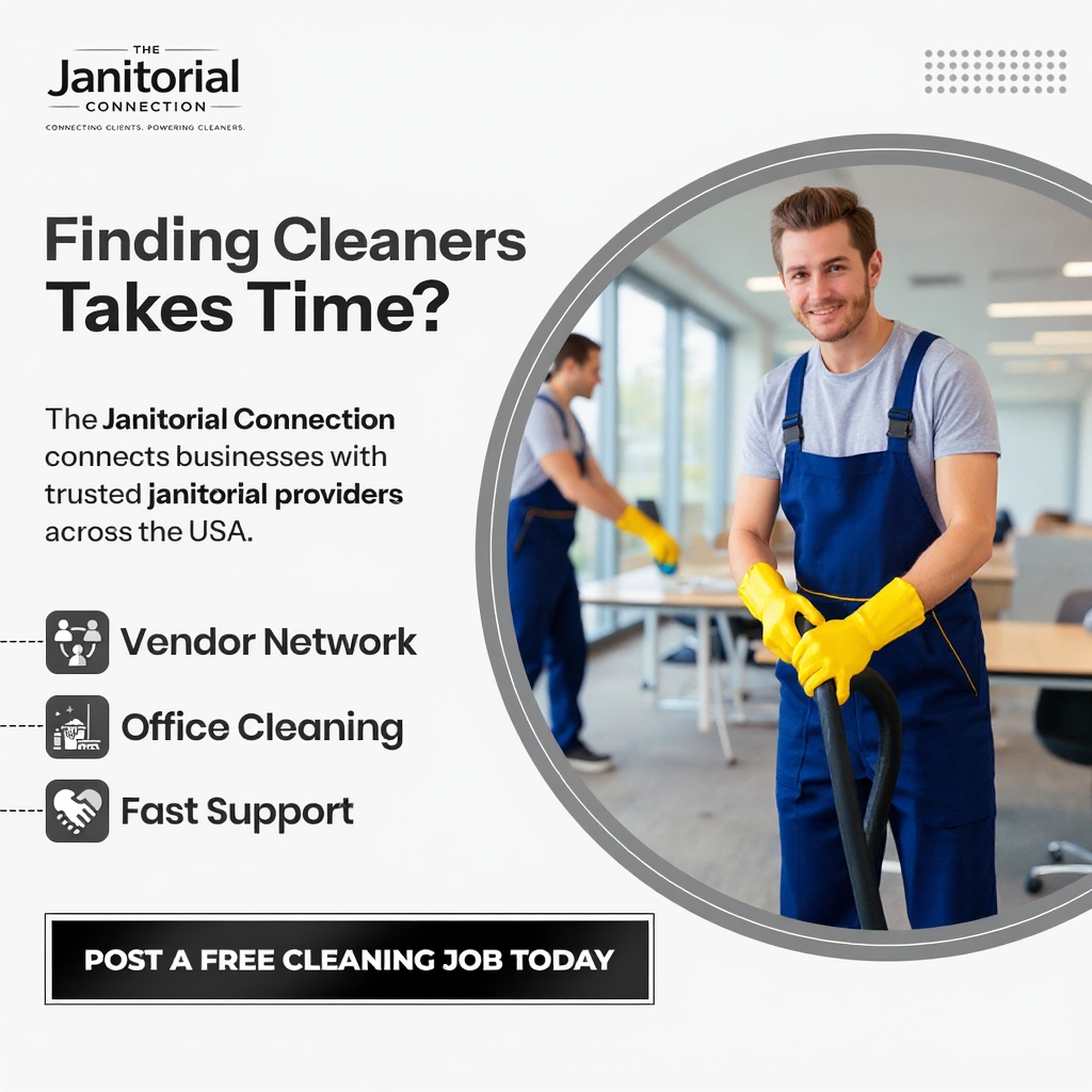 The Janitorial Connection Facebook ad