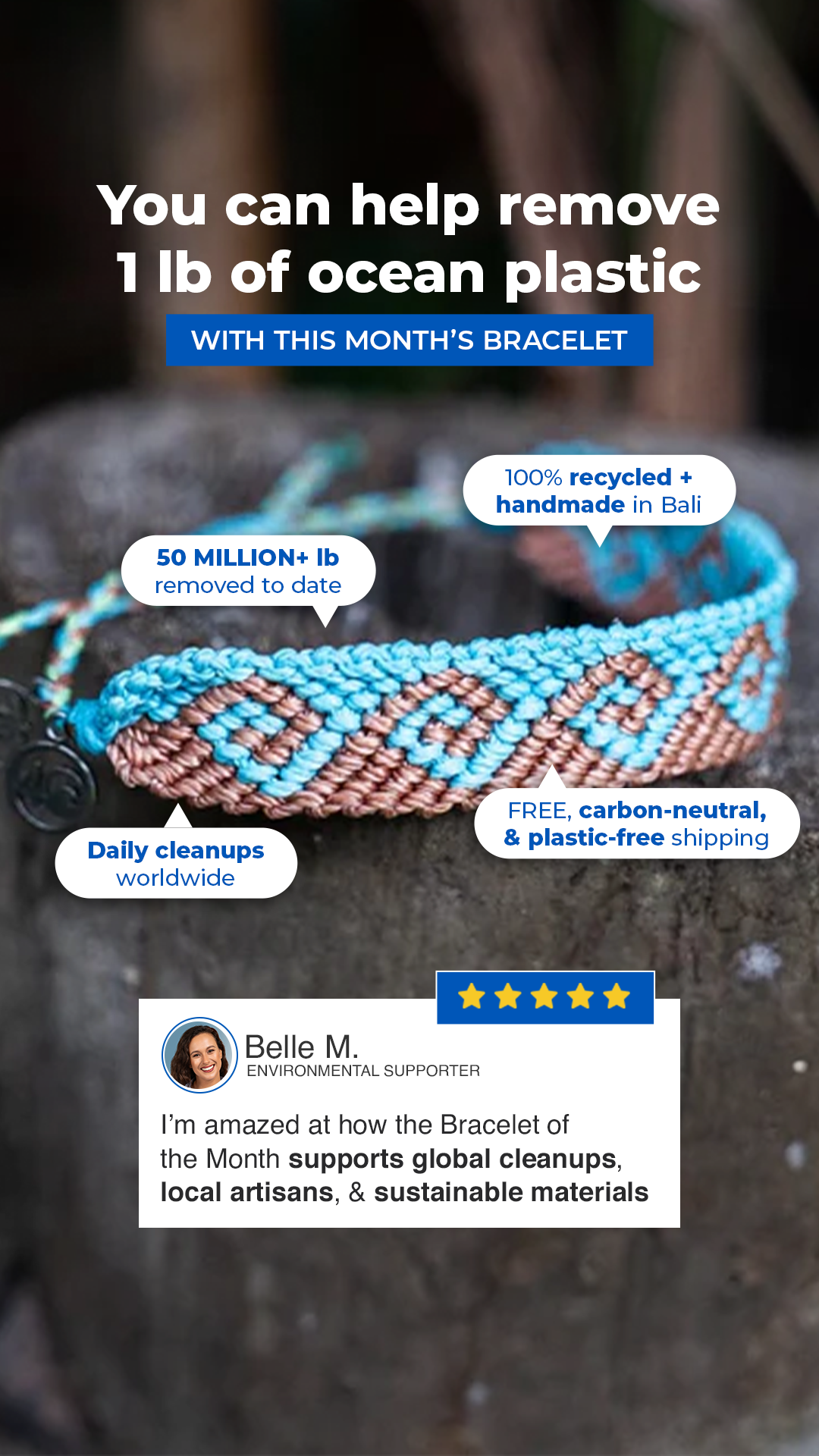 4ocean Facebook ad