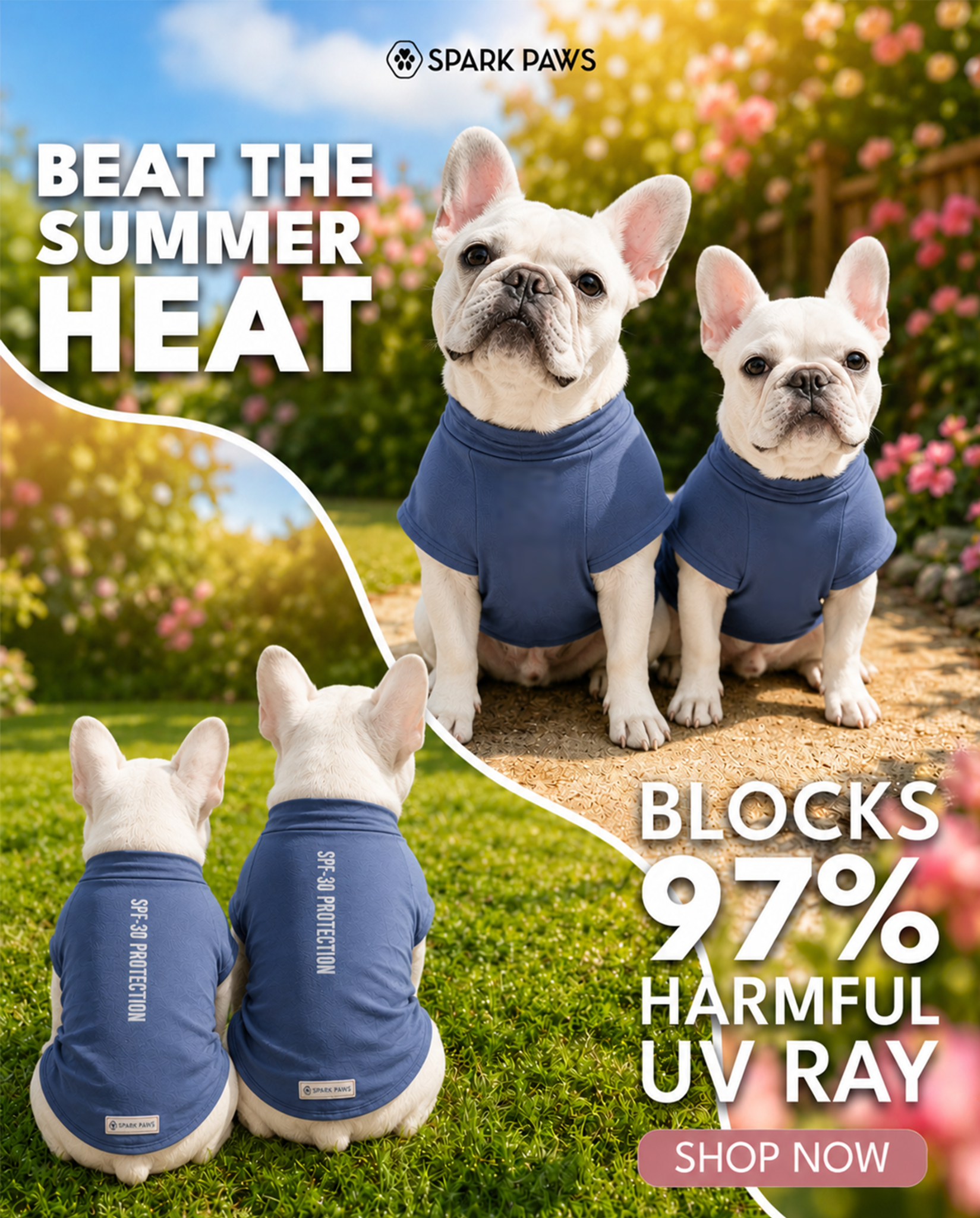 Spark Paws Facebook ad