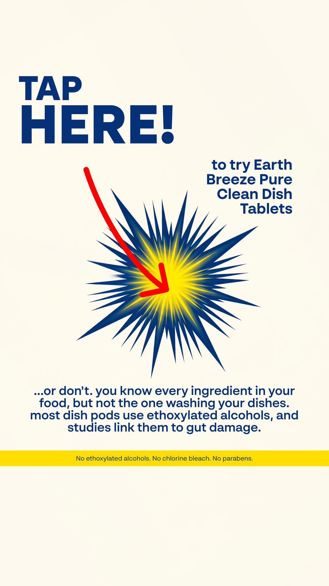 Earth Breeze Facebook ad
