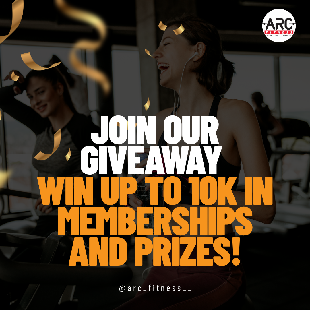 ARC Fitness Facebook ad: Your Chance to Win Big