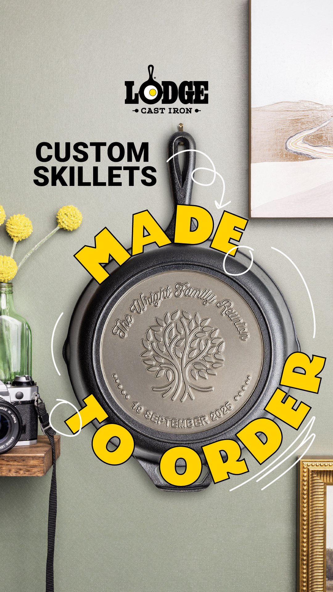 Lodge Cast Iron Facebook ad