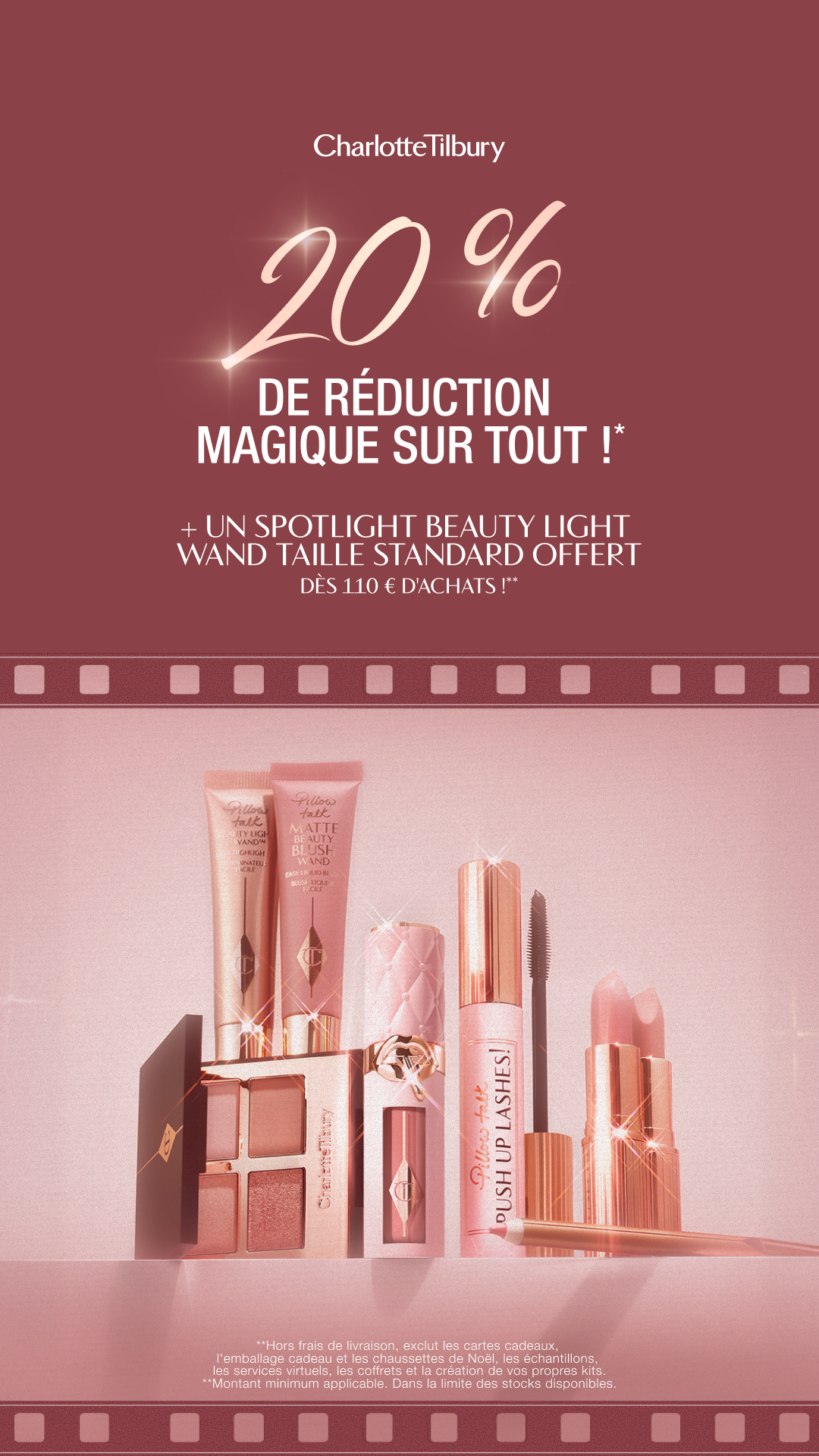 Charlotte Tilbury Facebook ad