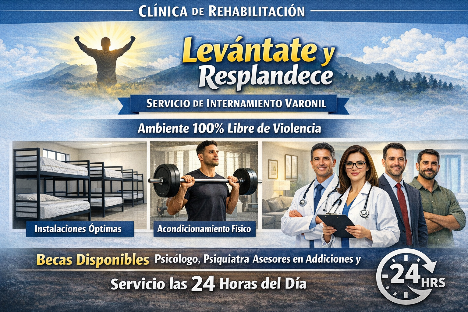 Levántate y Resplandece Facebook ad: Chatea con nosotros