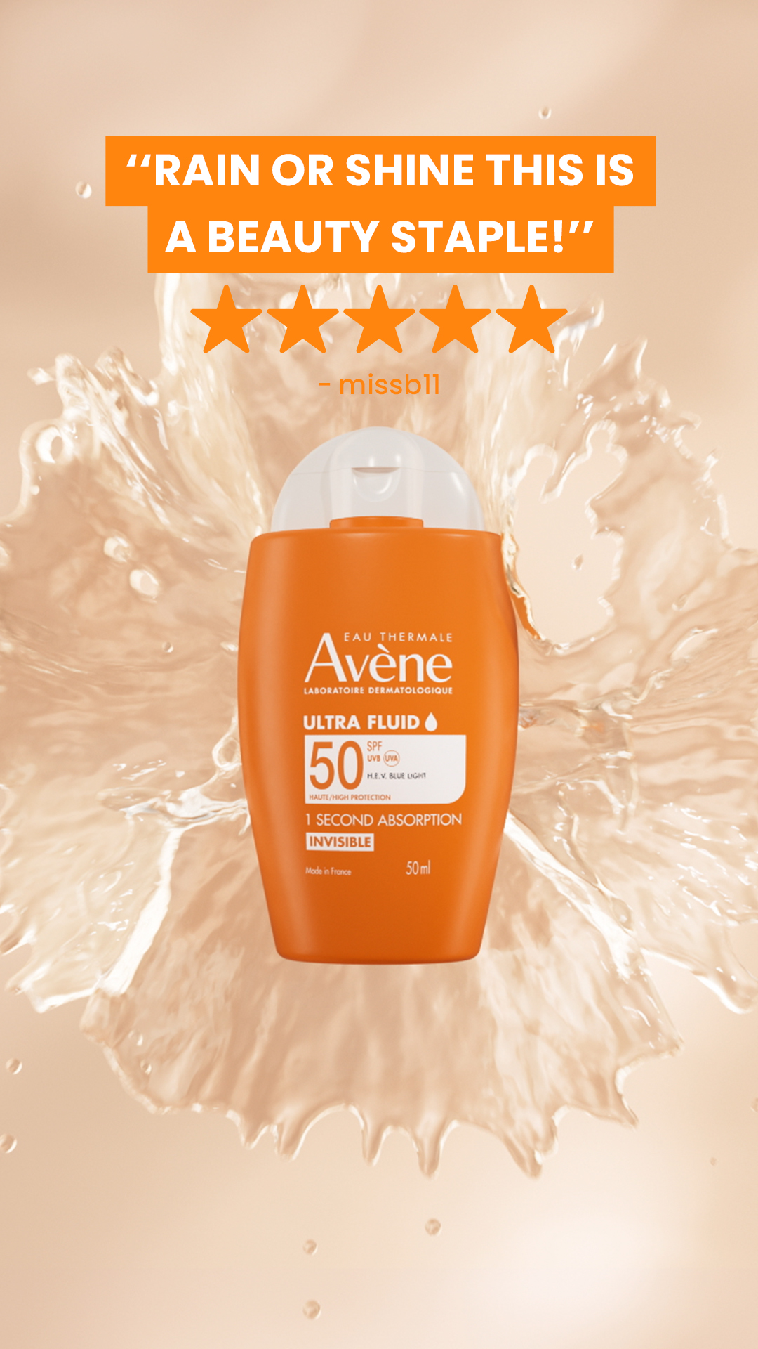 Eau Thermale Avène Facebook ad