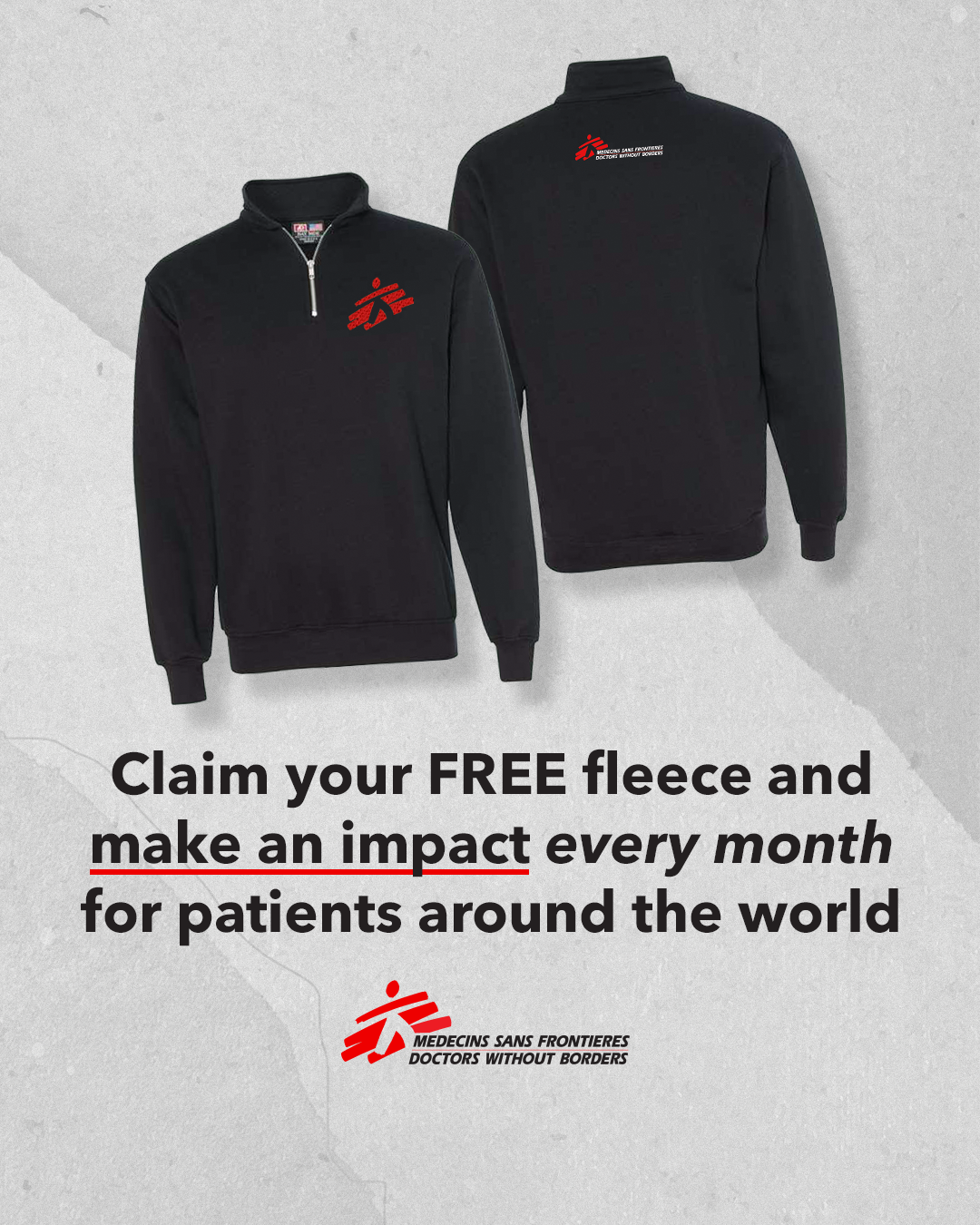 Doctors Without Borders/Médecins Sans Frontières (MSF) Facebook ad