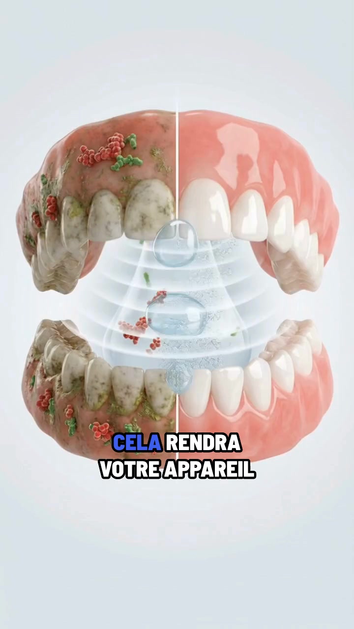 Lyra Facebook ad: Retrouvez un dentier comme neuf (En 5 min) Description…
