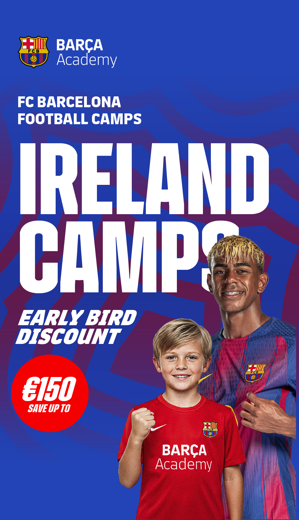 Barça Academy Ireland Facebook ad from Mar 10, 2026