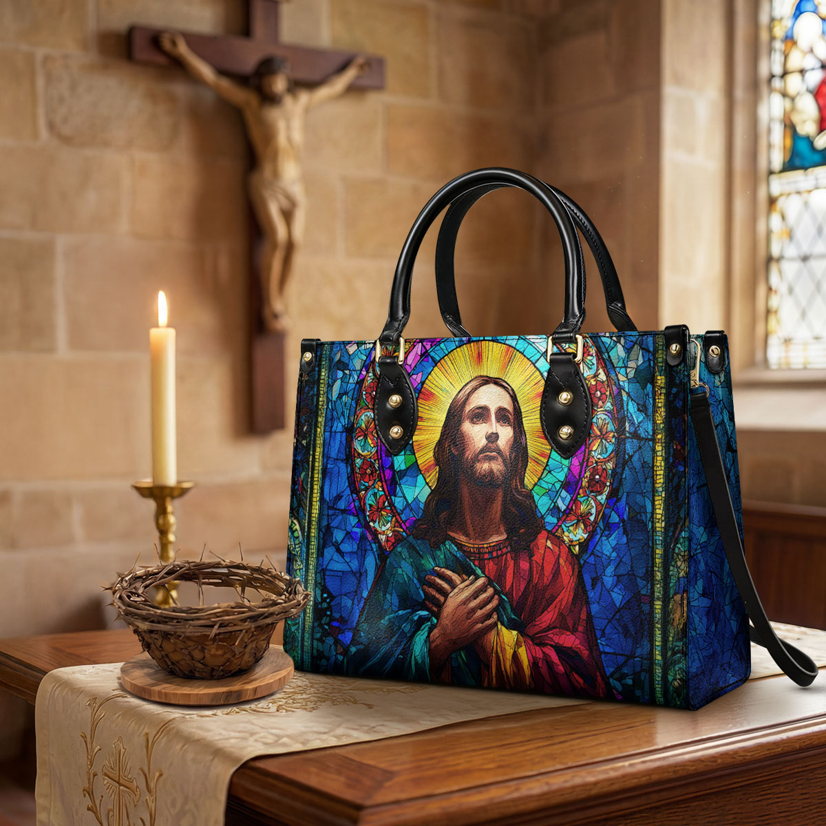 Catholight Facebook ad: Faith That Shines Through