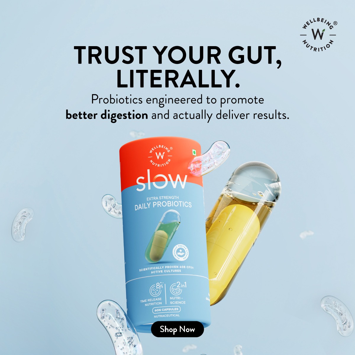 Wellbeing Nutrition Facebook ad