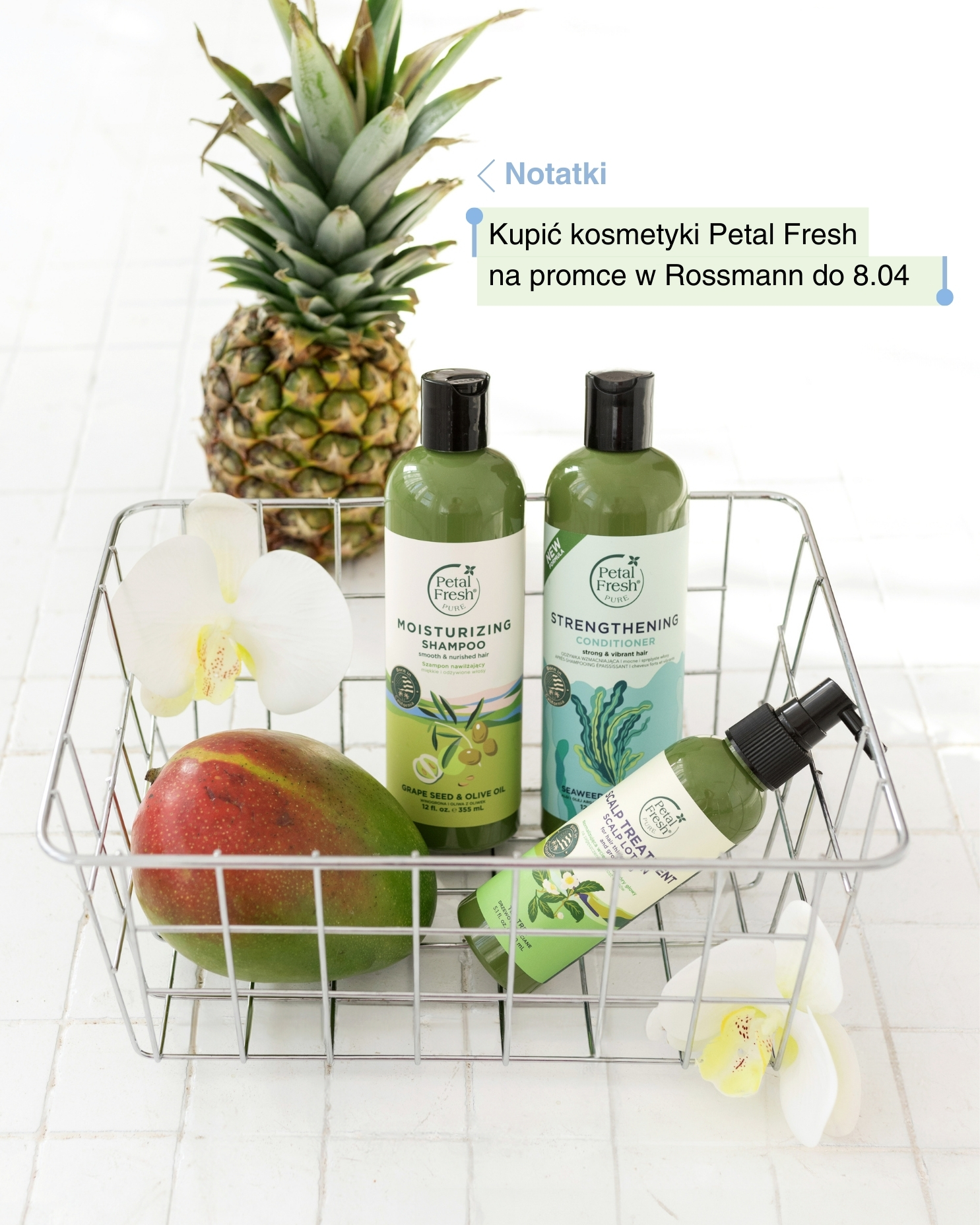 Petal Fresh Polska Facebook ad: Świetna wiadomość dla fanek naturalnej pielęgnacji włosów!