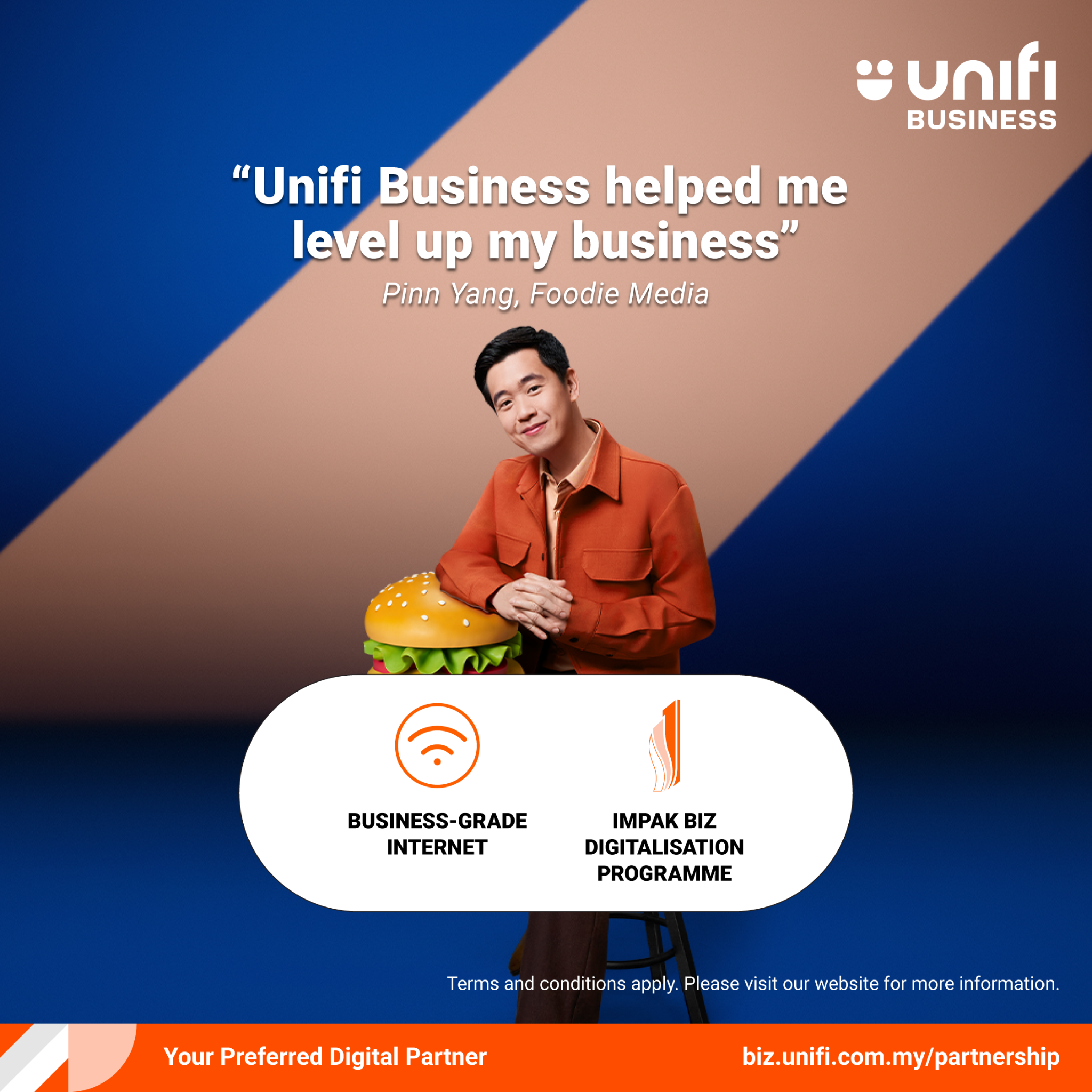 Unifi Business Facebook ad