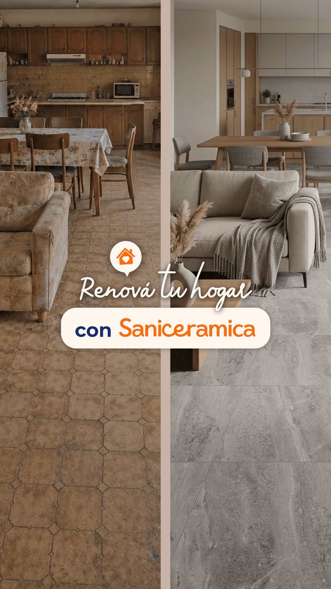 Sani Ceramica Facebook ad: ¿Estás buscando cerámicas para renovar tu hogar?