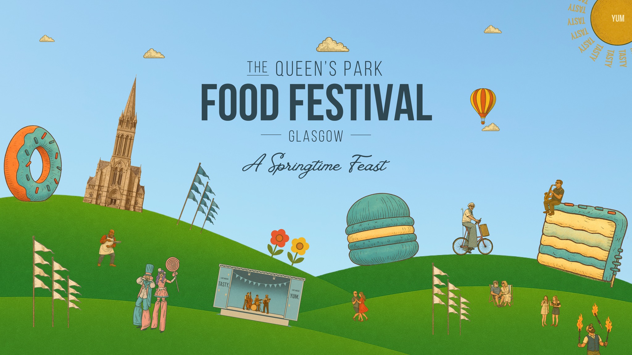 Queen's Park Food Festival Facebook ad: The Queen's Park Food Festival, Glasgow 2026