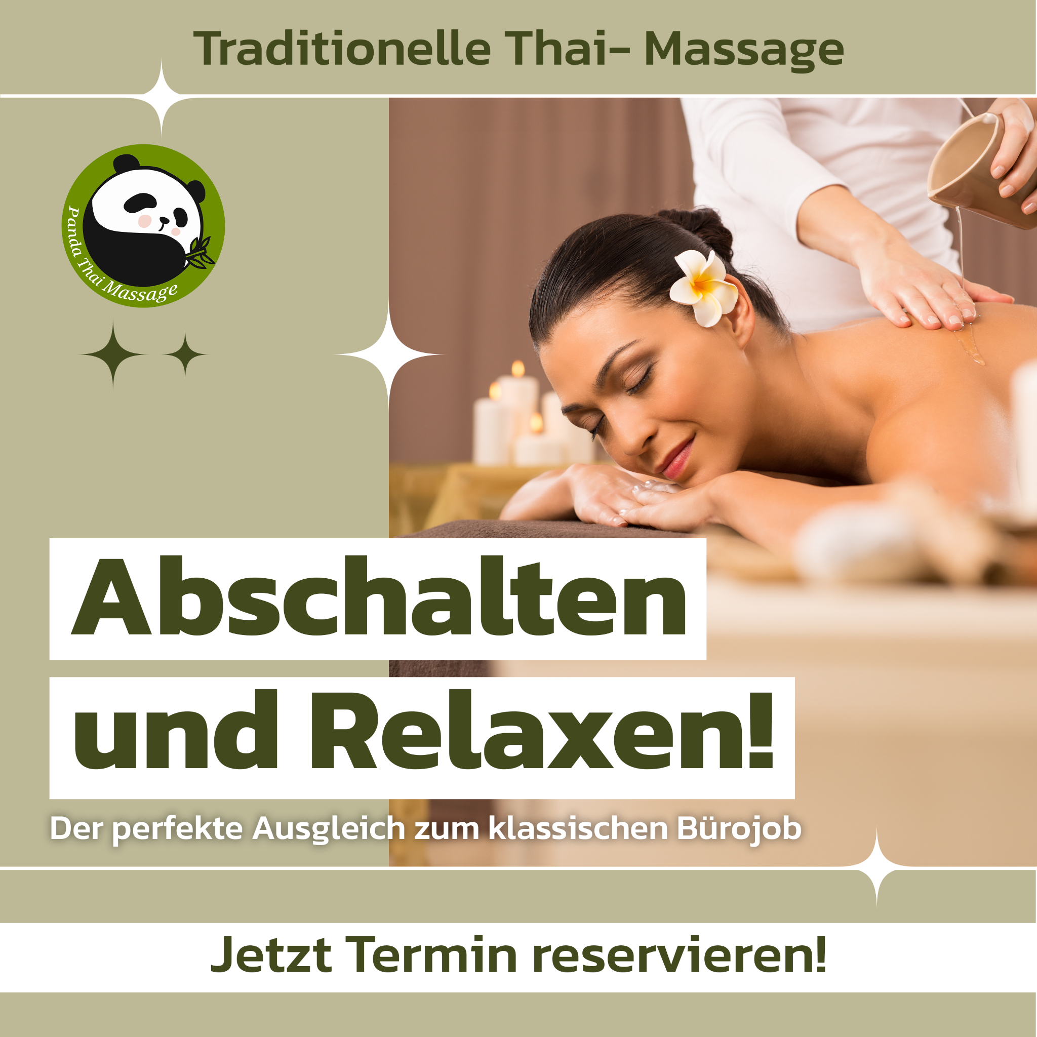 Panda Thai Massage Facebook ad from Nov 12, 2025