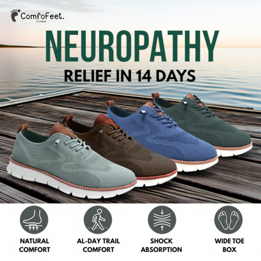 ComfoFeet Facebook ad: Limited Stock.