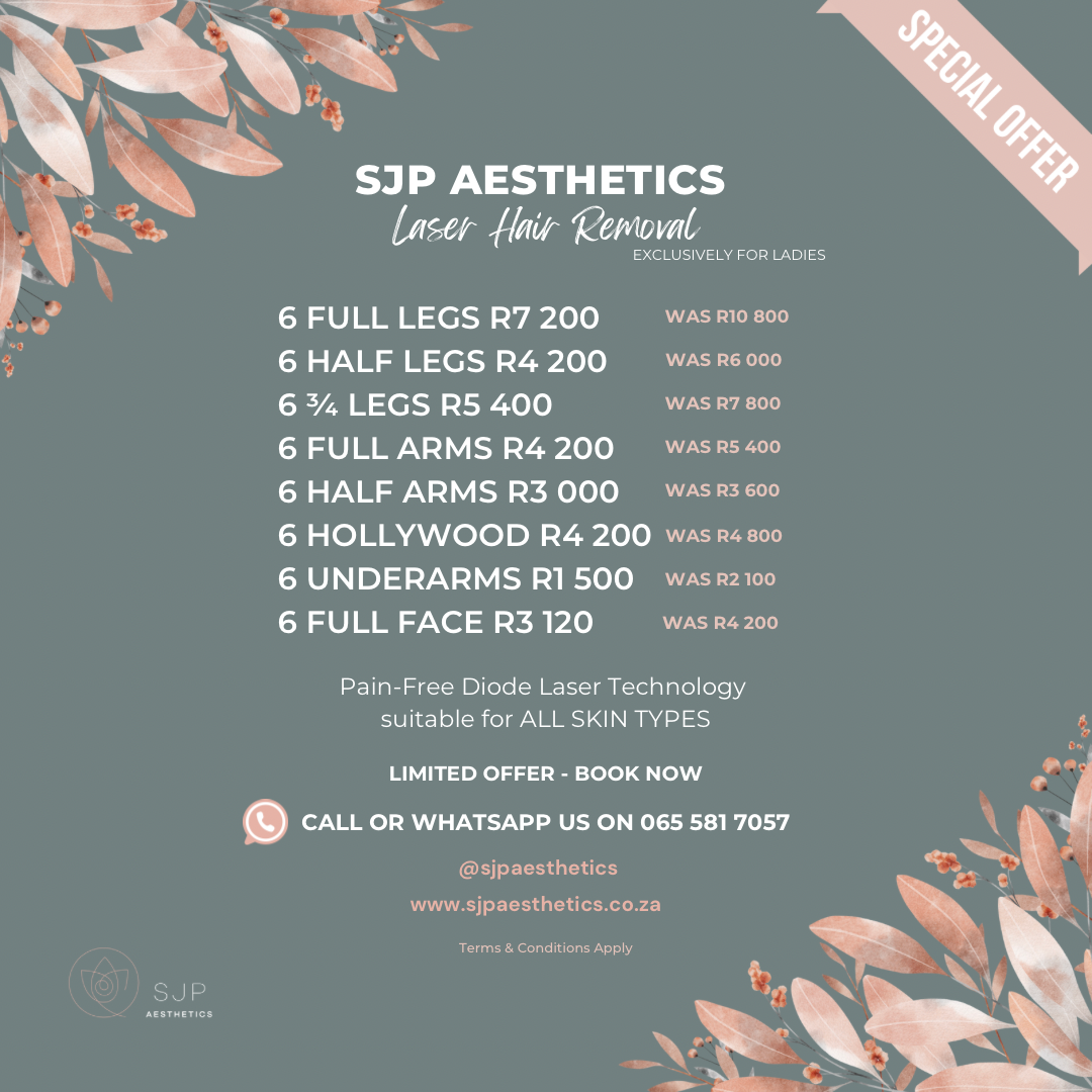 SJP Aesthetics Facebook ad from Sep 24, 2025