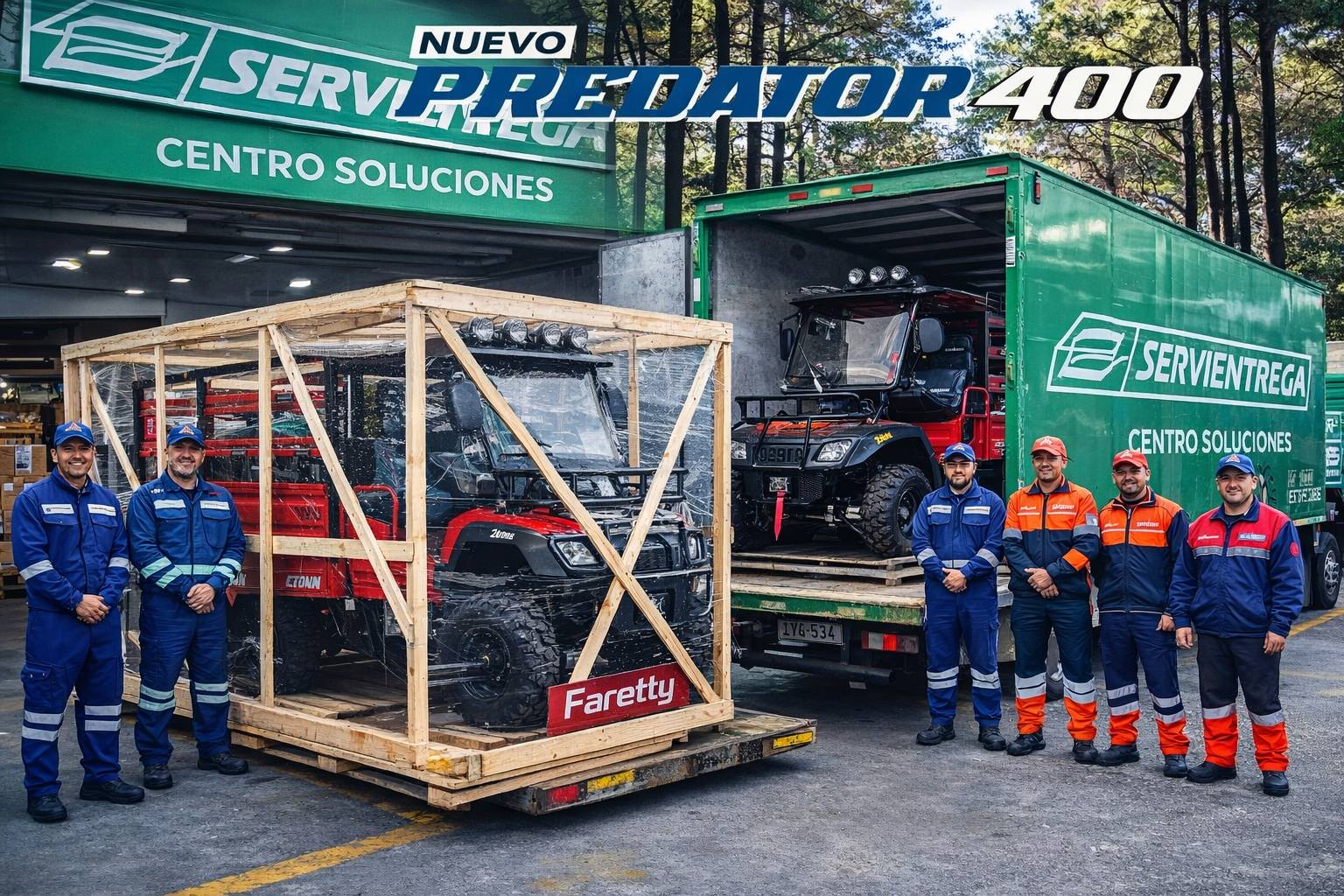 distribuidora motos colombia 4x4 Facebook ad: CUATRIMOTO AGRÍCOLA 4x4 500CC