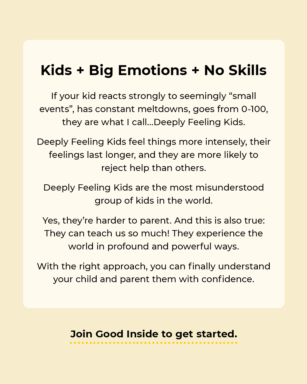 Dr. Becky at Good Inside Facebook ad